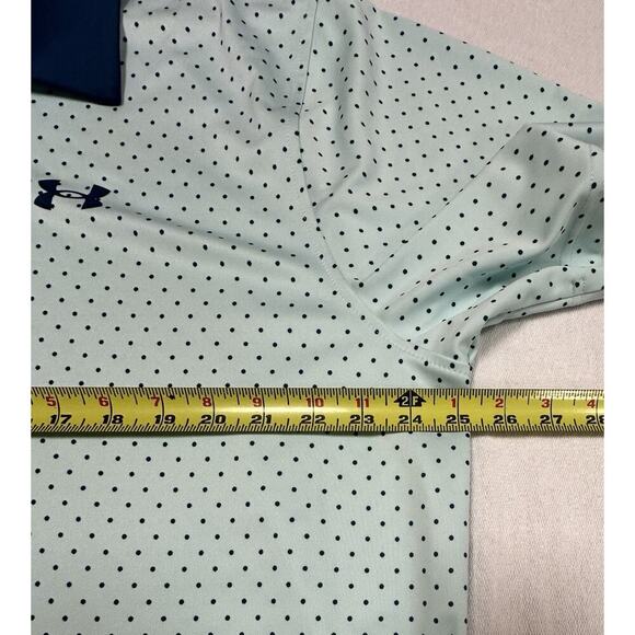 Under Armour Golf Men's UA Performance 3.0 Dot Printed Polo Shirt Size 2XL NWT - Picture 8 of 11